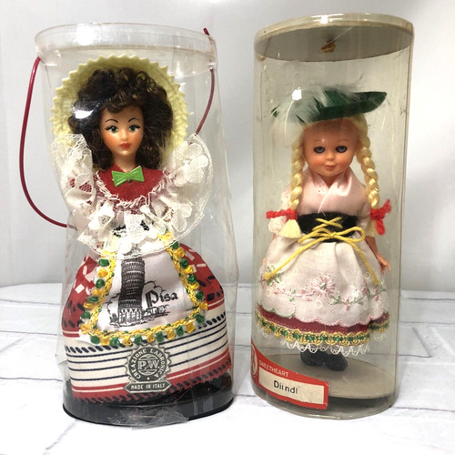 Bambole souvenir vintage - souvenir,